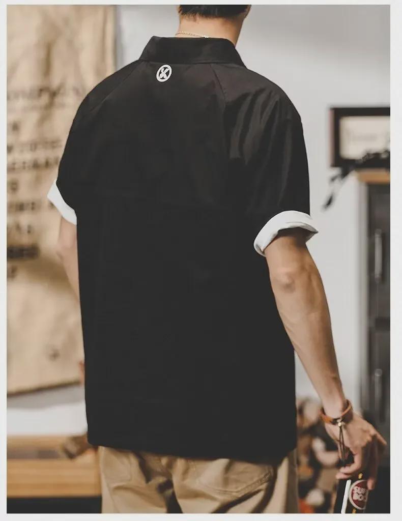 Men's Trendy Slim Fit Korean Polo Shirt - Short Sleeve, Summer 2024 Collection