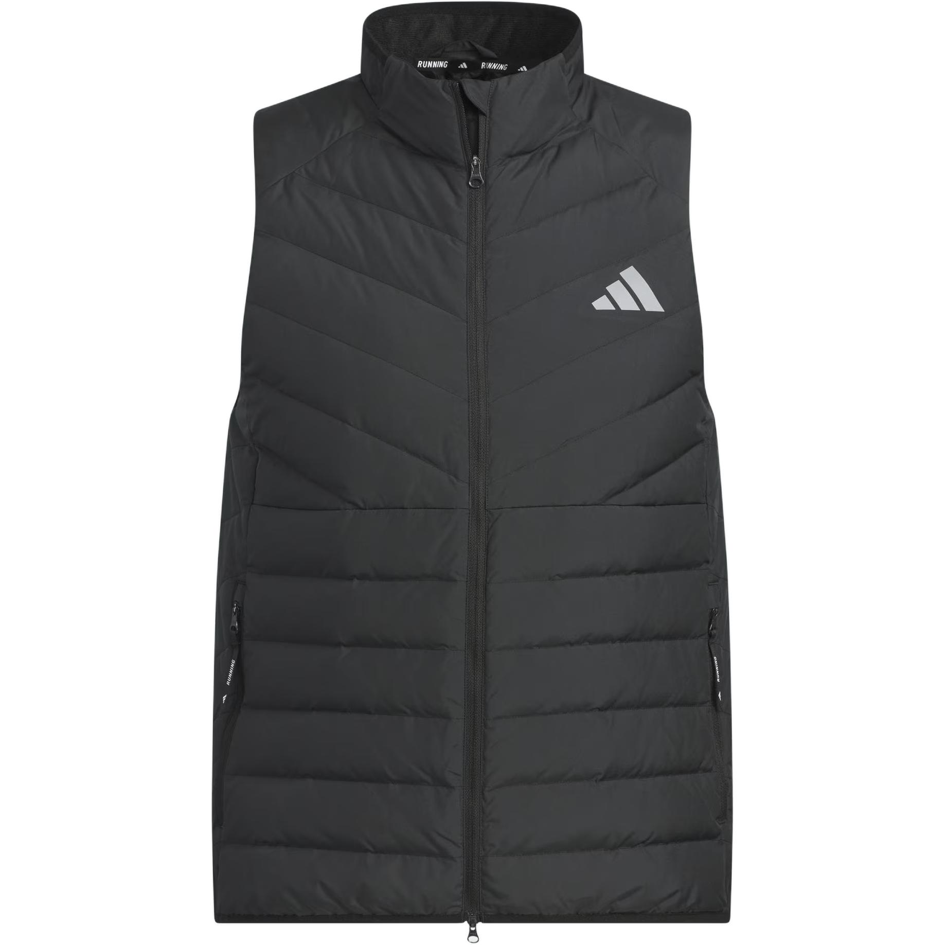 adidas Men s Lightweight Down Vest Black JW1667 M