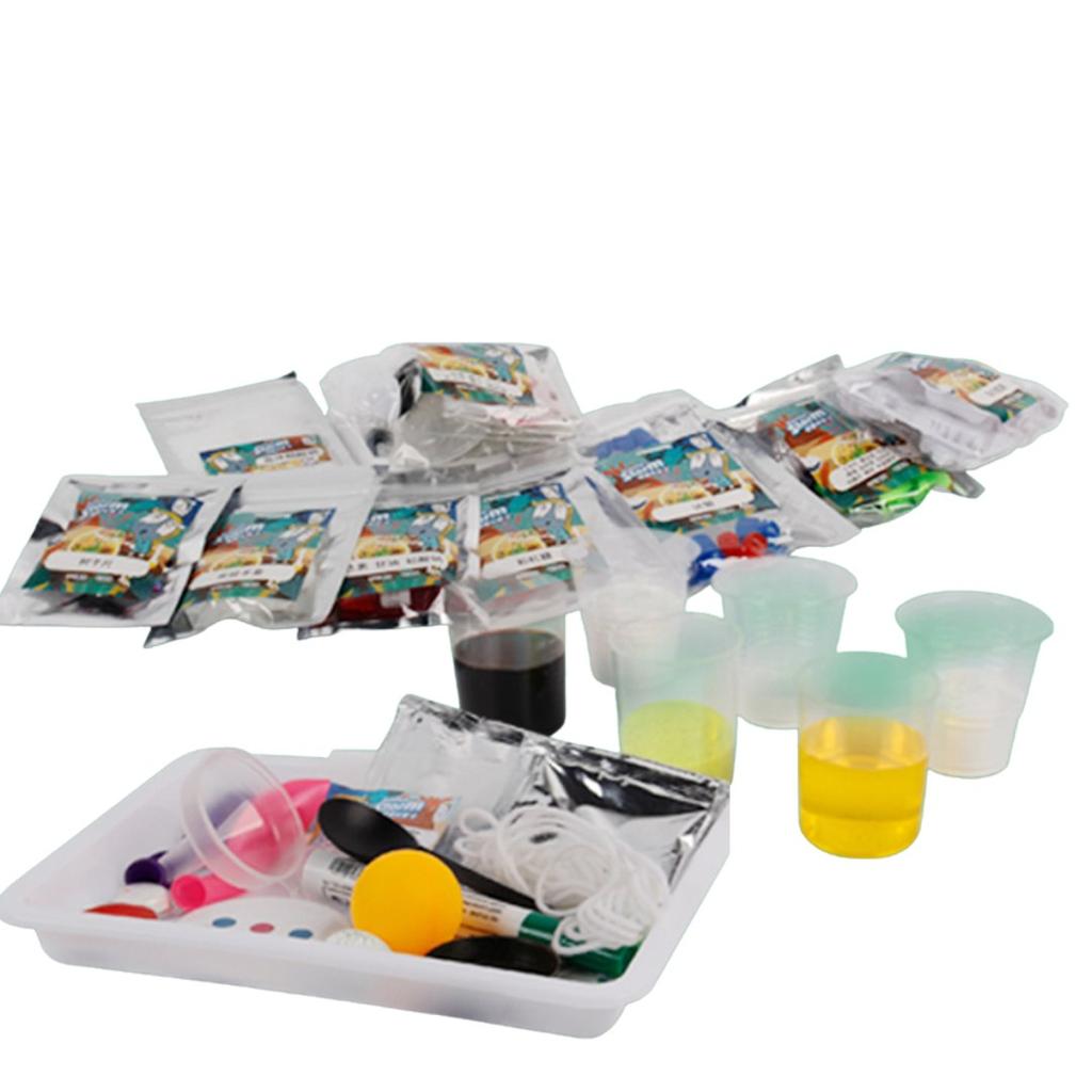 Educatieve Kit van 14 Wetenschappelijke Experimenten voor de Kleine Chemist: Explosieve Vulkaan