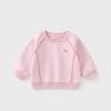 Soft Fleece Toddler Girls Pink Hoodie Sweatshirt Long Sleeve Winter Kids Clothing 1-3 Years