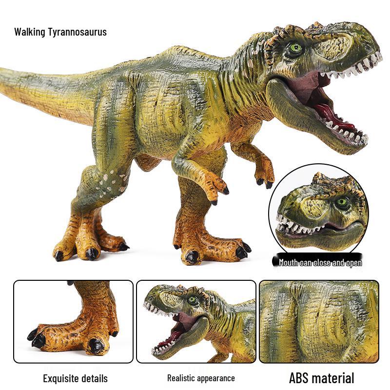 Realistic Walking Tyrannosaurus Rex Dinosaur Model - Educational Toy Gift