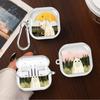 Oil Painting Ghost Case For Samsung Galaxy Buds 3 FE 3Pro 4 Pro Live 4Pro 2Pro 2 Clear Earphone Cases Cover With Hook