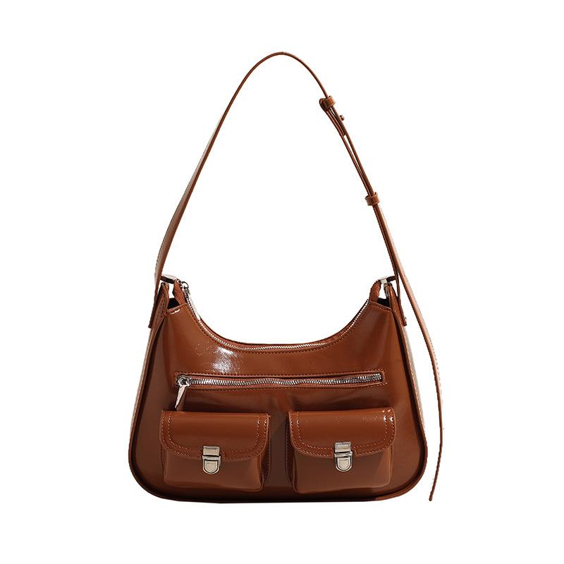 

Сумка Женская Новая Модная Сумка Большой Вместимости Сумка для Поездок коричневый