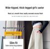 Women's 2024 Fleece-Lined Sports Sweatpants: Drape, Narrow, Slimming Straight, and Wide Leg Styles for Spring & Autumn