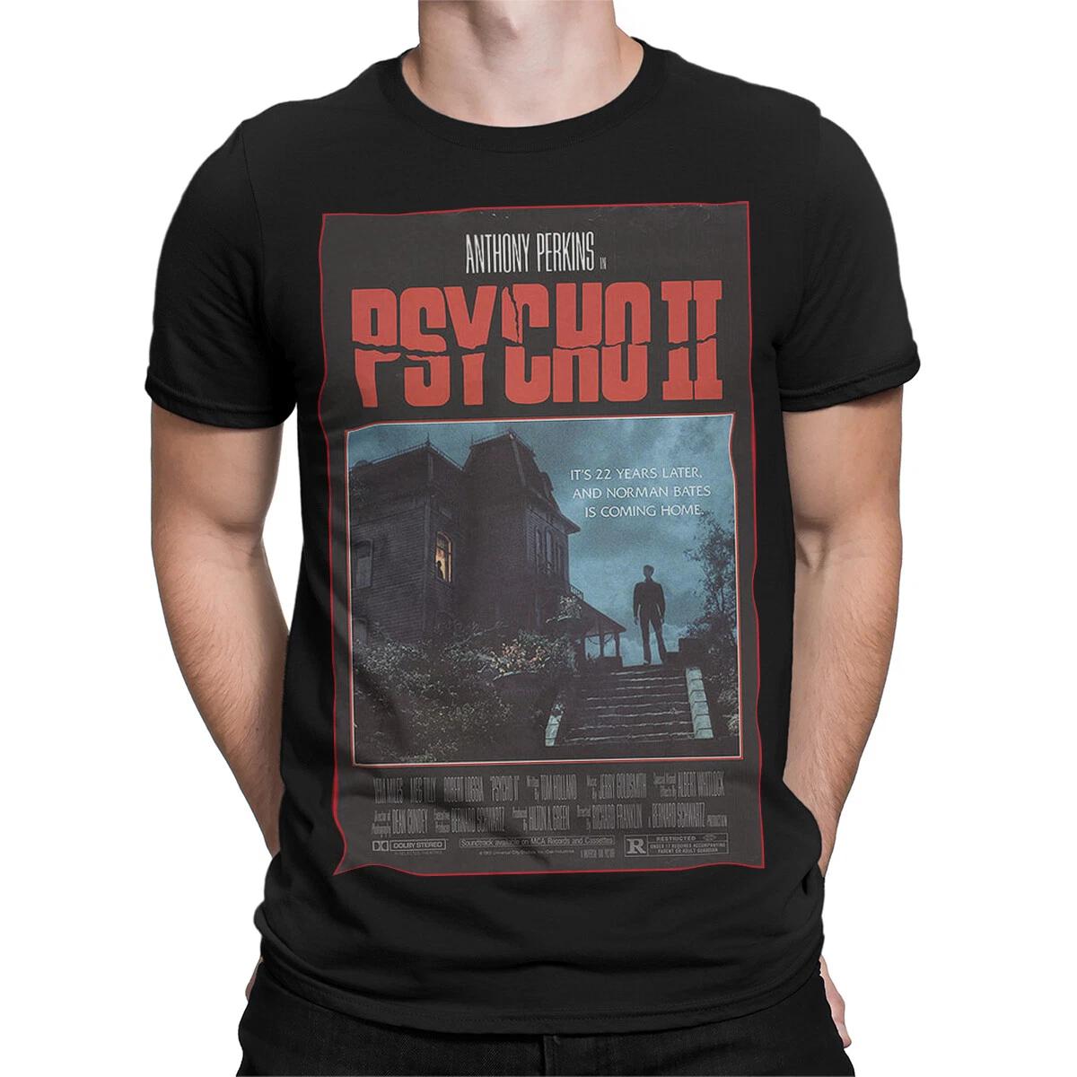 

Psycho II Horror Movie Bates Motel Mens T-Shirt Womens Tee 3XL