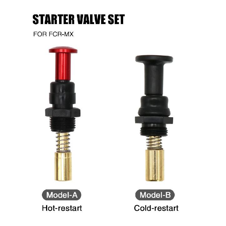 ZSDTRP for KEIHIN FCR-MX Flat Slide Carburetor Hot Start Valve FCR Carb Starter Valve Comp 1166-845-2100 / 021-738