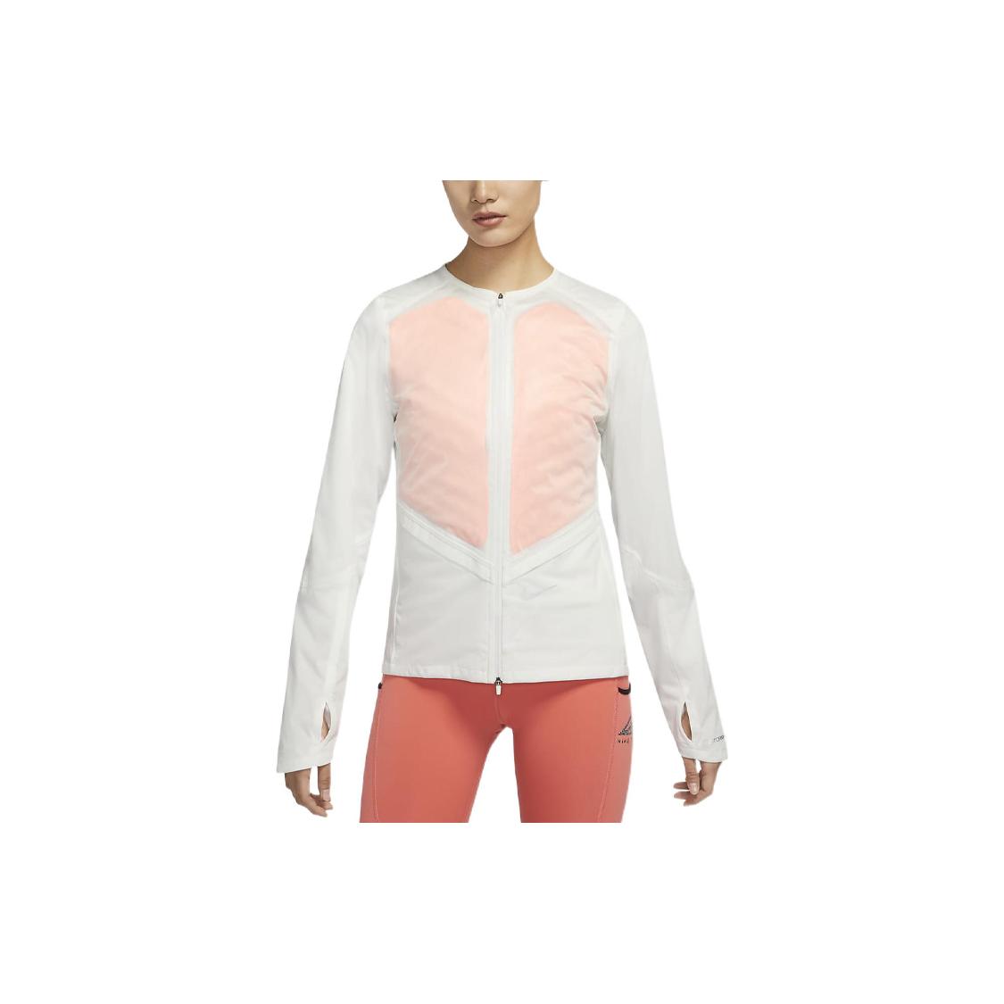 

New Nike Down Jackets Women s Sail White/Atomic Orange DD6420-133