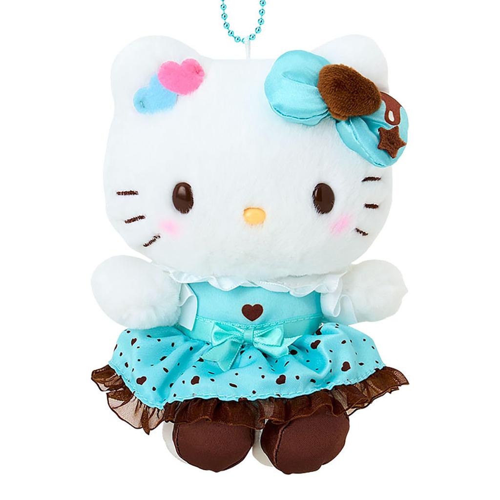 Sanrio Mascot Holder Hello Ages 6 and 061310 (Chocolate Mint), Kitty, Polyester, Up,