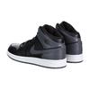 Jordan 1 Retro Mid GS Black Dark Grey 554725-041