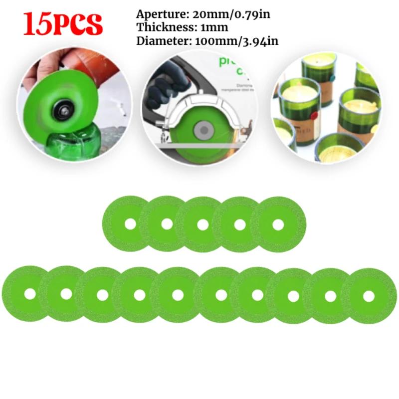 Glass Cutting Disc 100mm Heat-resistance Ultrathin Polishing Cutting Blade Low Noise Wear-resistant for Ceramic Tile Marble