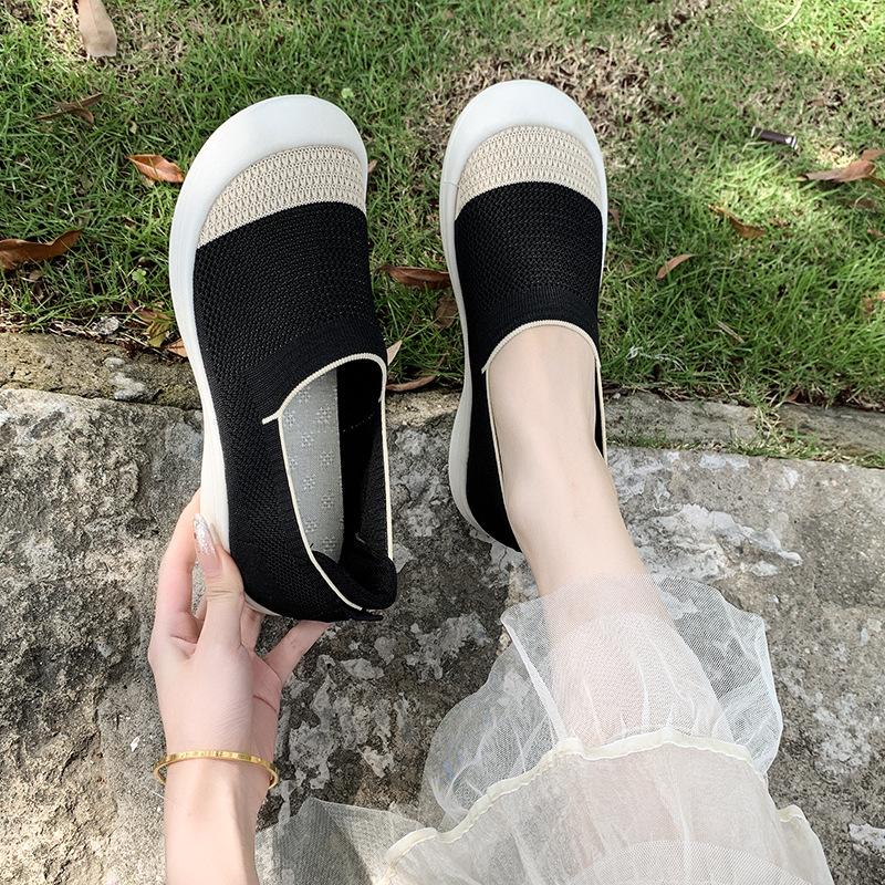 

Net shoes 2025 women s summer hollow mesh breathable soft sole casual single shoes one pedal casual walking shoes 36