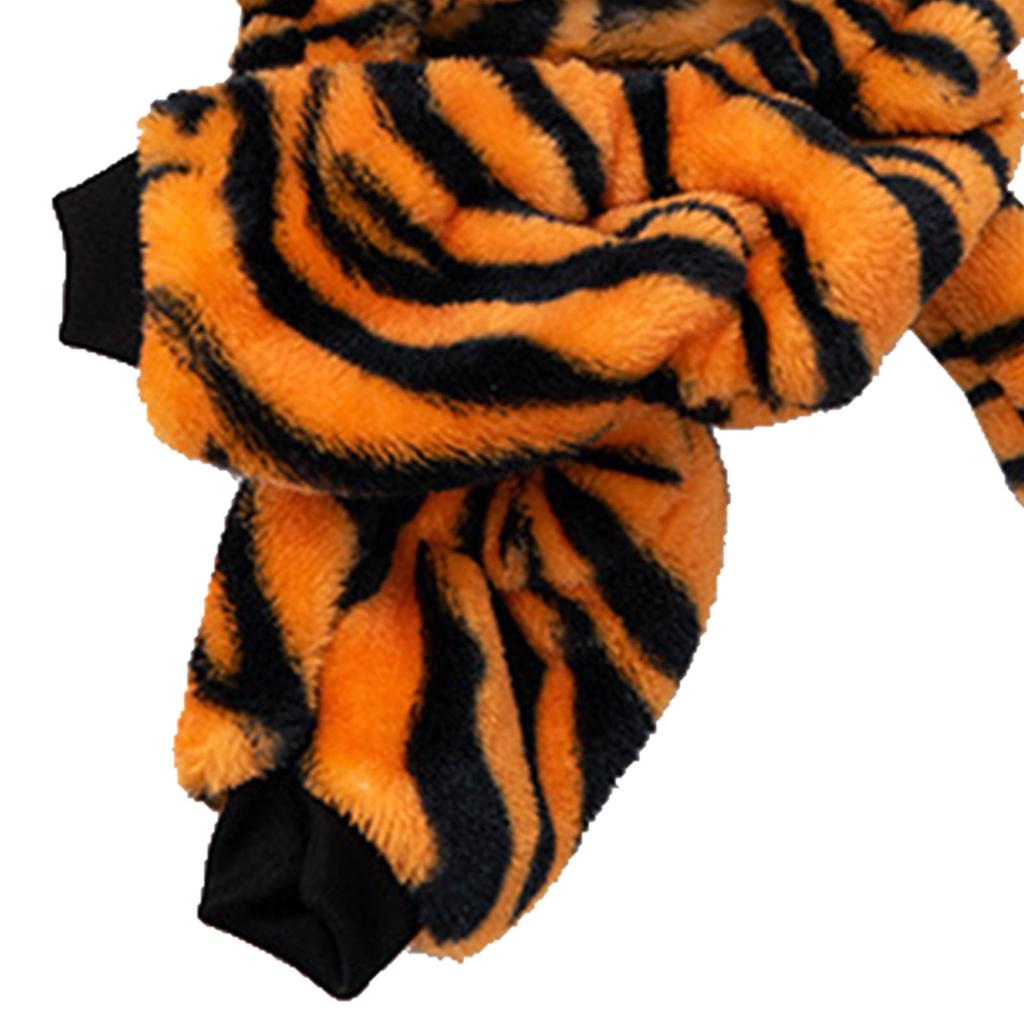 Dog Tiger Hoodie Lovely Comfortable Pet Autumn Winter Costume Clothes for Small Dogs Cats XL