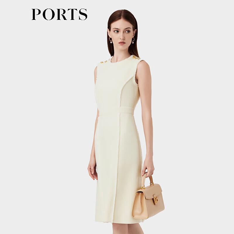 

PORTS Women s Autumn/Winter Sleeveless Dress with Metal Buckle Detail 6