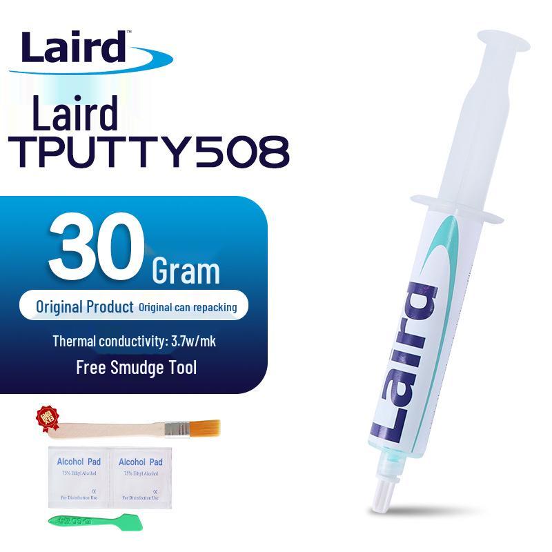 Laird TPUTTY508 Gel cu Conductivitate Termică Ridicată pentru Placă Grafică & Laptop - Silicon Verde, 3,7w