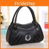 Elegant Pure Color Handbag For Women With Soft Pu Leather And Classic Design