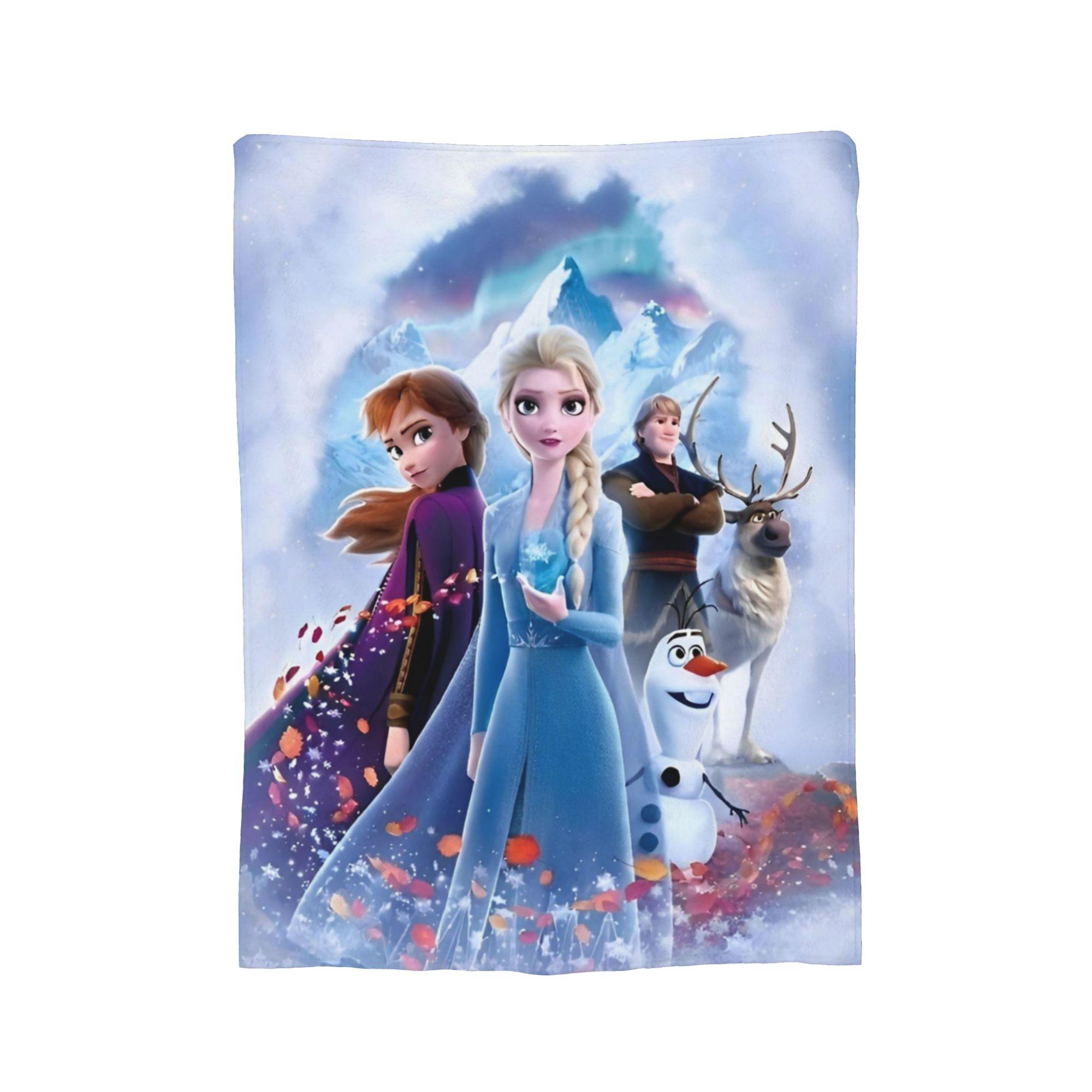 

Замороженная Эльза Анна Олаф Фэнтези Комедия Вязаные Пледы Флис Супер Теплый Плед для Спальни Дивана Покрывало 30x40in