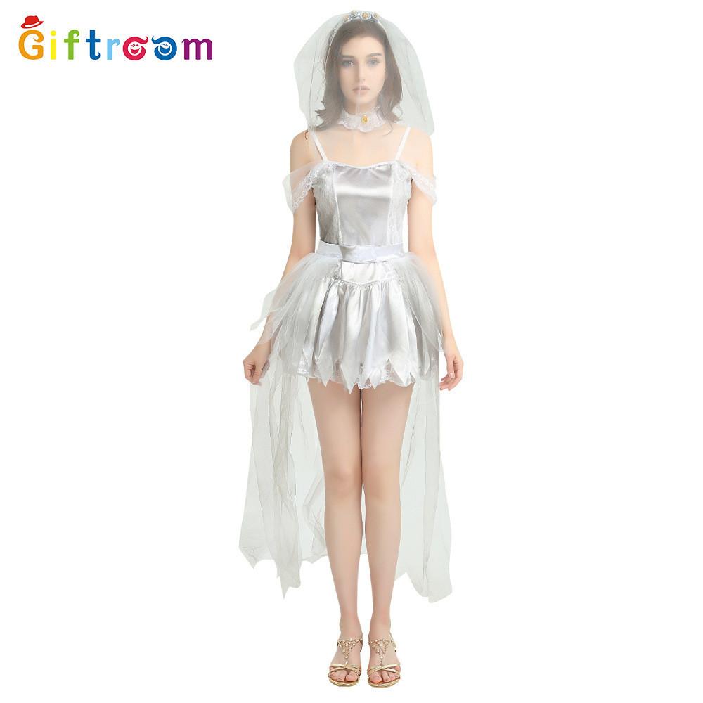 

Fantasy Elegant Dark Black Bride Costume For Women Ideal For Stage Performances