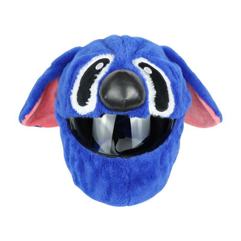 Fleece Motorcycle Balaclava Hood Men Women Windproof Warm Face Cover With Cartoon Animal Design