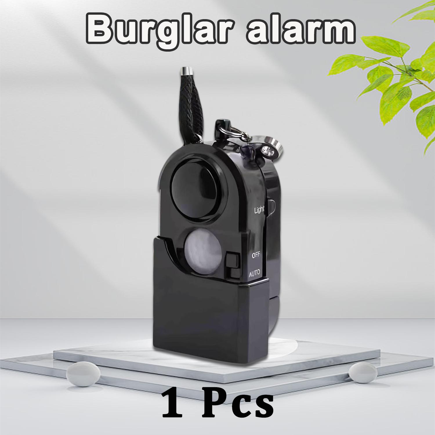 4/6 шт. Портативная мини-сигнализация с датчиком движения 120 дБ, сирена, светодиодный фонарь SOS, безопасность для путешествий, дома, детей, безопасная персональная сигнализация