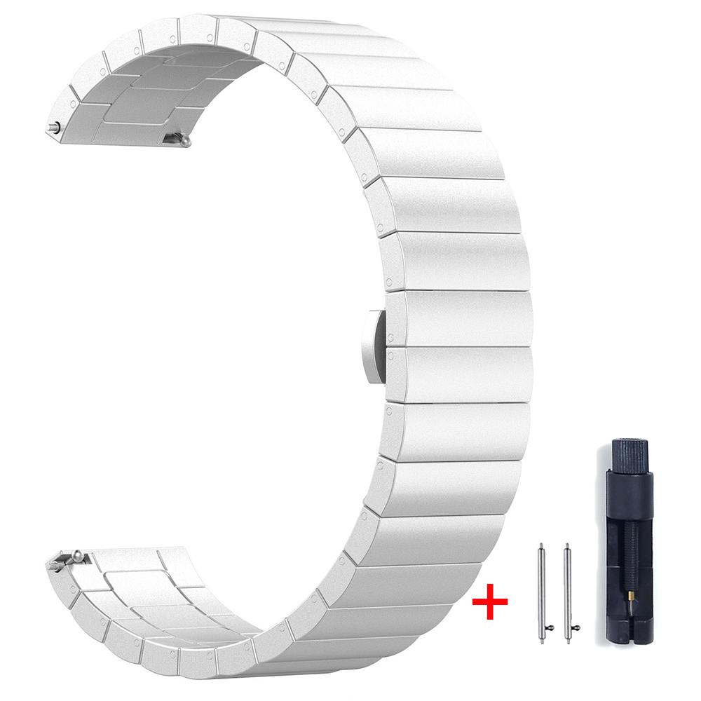 Metallarmband für HUAWEI GT 3 2 Pro 46mm Runner SE 43mm 42mm Edelstahl-Geflechtband für HUAWEI WATCH Buds Armband