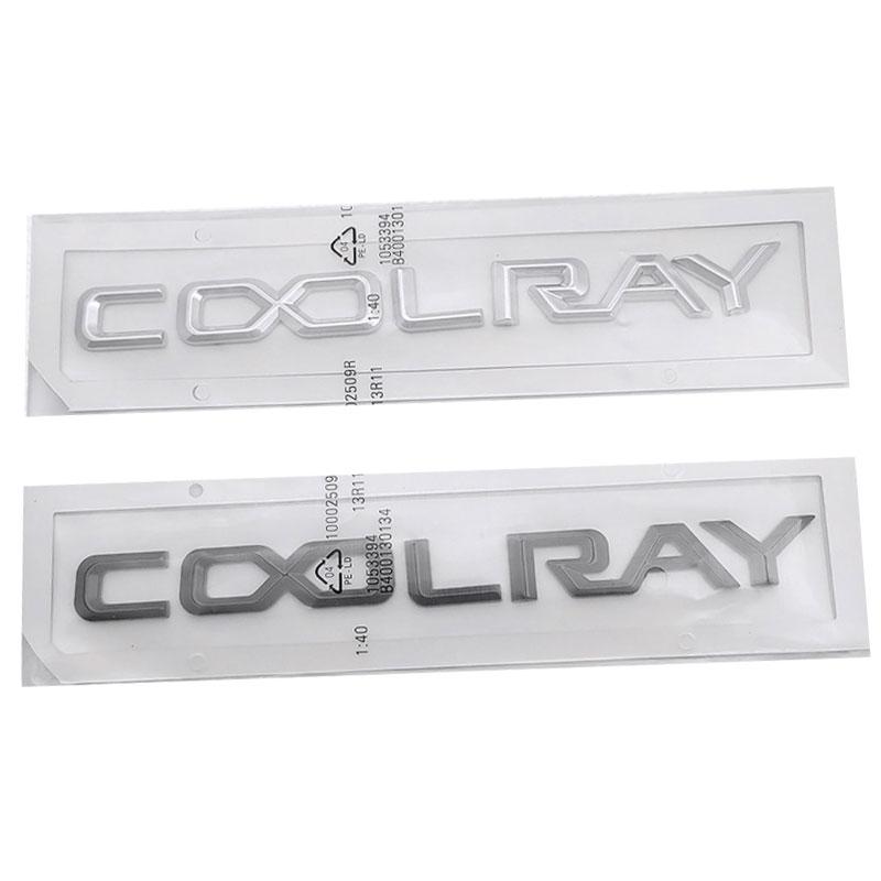 COOLRAY body logo For Geely coolray refitted car stickers mark letters logo rear boot label trunk tail side door accessories