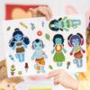 Avatar Cartoon Laser Stickers: Kids' DIY Dress-Up Animation for Early Education