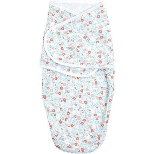 aiden and anay essentials wrap swaddle swaddle swaddle baby wrap swaddle [japanese genuine product set of 3 fairy tale flowers 100% cotton fairy tale