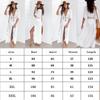 Schickes Damen Spitzen-Häkel-Strandkaftan-Kleid für mühelosen Sommerstil