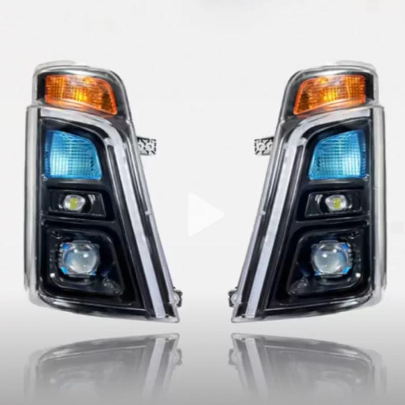 Compatible Howo G5X Headlight Assembly Lens for 2018 Howo Light Truck Passenger s side headlight