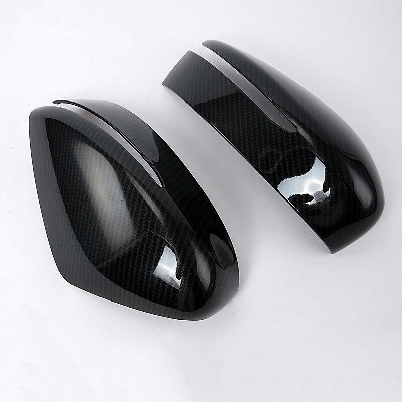 2015- Accessories Car Side Door Rearview Mirror Decoration Cover Trim Styling ABS Chrome/ Carbon Fiber for Nissan