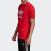Adidas Originals Trefoil Logo Kurzarm T-Shirt Herren Tops Rot FM3791