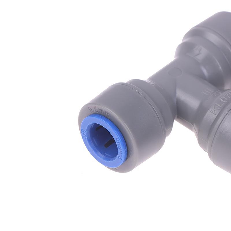 Plastic Tee Quick Connect Pipe Hose Connector Push In Fitting 6.35/8/9.5Mm Tee Piece Beer Brewing Homebrew Parts