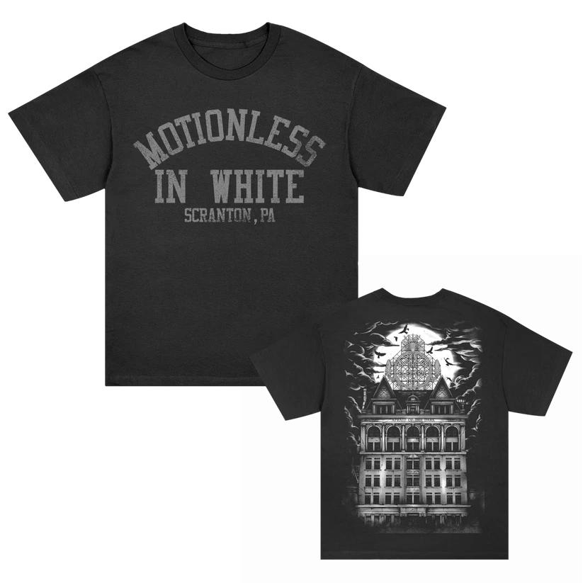 

New!! Motionless in White Band Afraid Of The Dark Poster T-T-Shirt Reprint XL