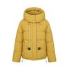 2025 new women's short loose bread clothes cotton clothes winter fashion hooded thickened cotton clothes warm jacket