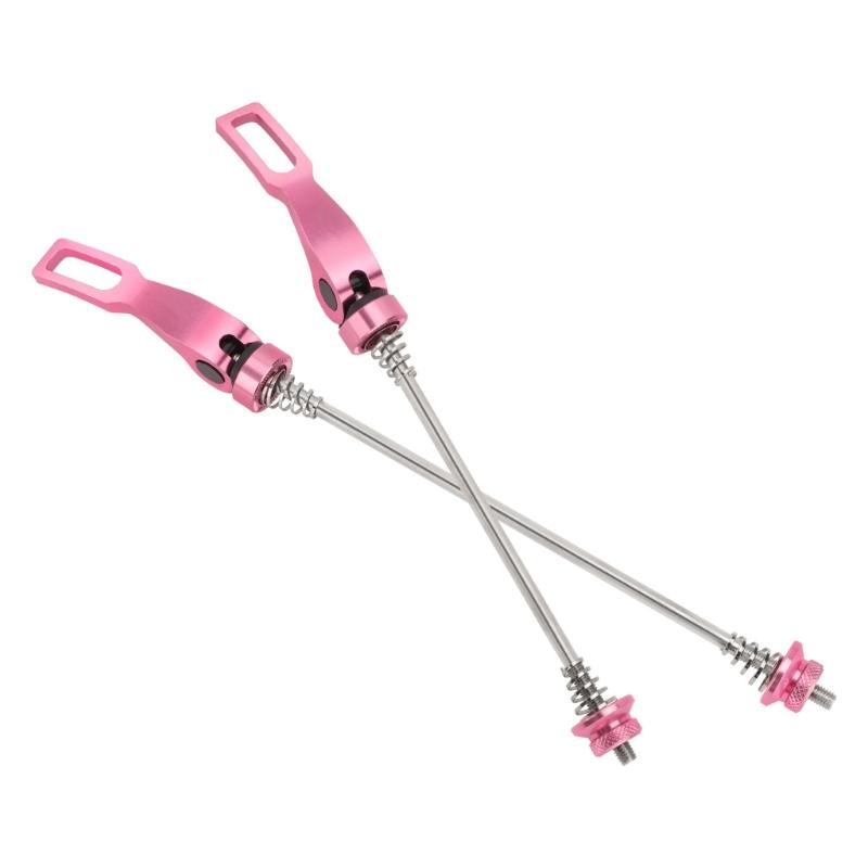 Bicycles Wheel Hub Quick Release Skewers Bike Front Rear Bicycles Wheel Hub Clip Bolt Levers for Bike Wheel Hub