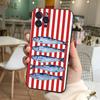 Silikonowe Etui na Telefon Sardynki Dla IPhone 11 12 13 14 15 16 17 Pro Max Czarne Pokrowiec