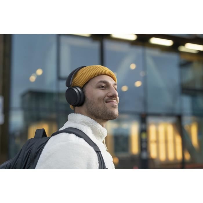 Cuffies sans fil - Philips - TAH5209BK/00 - Autonomie 65h - Bluetooth 5.3 - Circum-aural