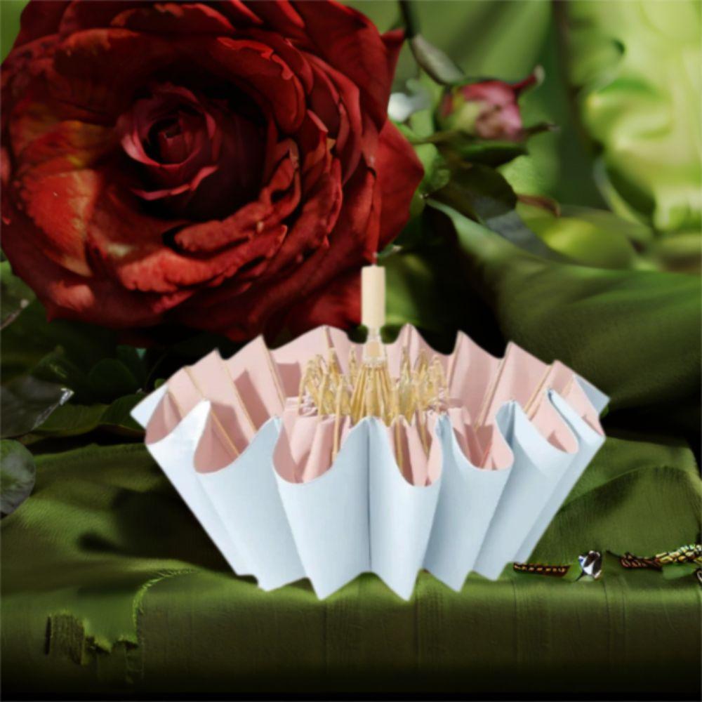 Windproof 16 Bone Umbrella Sunscreen Folding Umbrella Creative Dual-purpose Umbrella Female