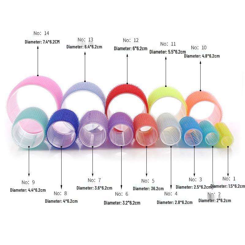 Achtförmiges selbstklebendes Lockeneisen & Haarwickler für DIY Wellenlocken