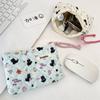 Cartoon Character Polyester Travel Organizer With Embossed Pattern For Women