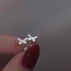 1Pair Fashion Exquisite Earrings High Quality Simple Butterfly Earrings For Women Girls Birthday Gifts Jewelry Accessories