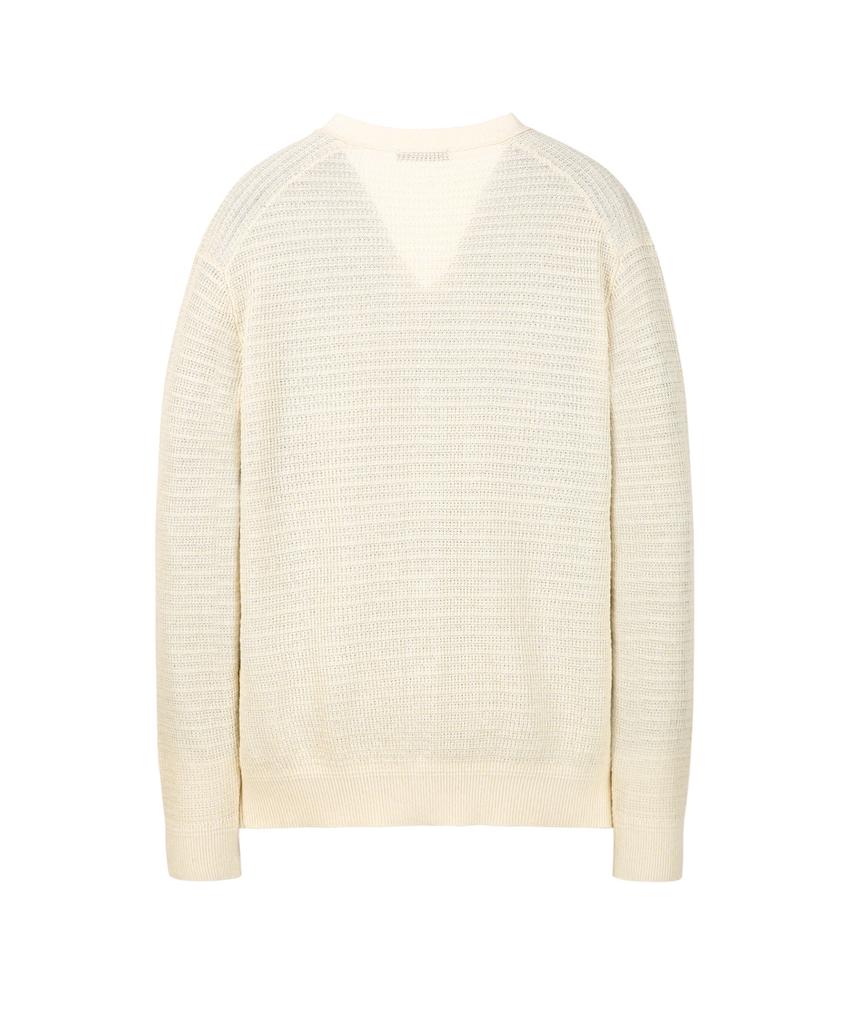 Jilseutyueoteunyuyogmaen Paper Blend Cardigan - Vanilla (Jnsw6B406Y1)