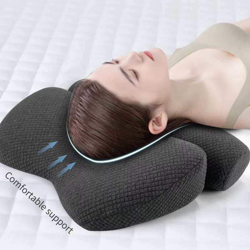 Neck Pain Relief Sleep Cervical Bed Memory Foam Pillow Memory Foam Pillow for Side Sleepers Ergonomic Orthopedic Bed Relief