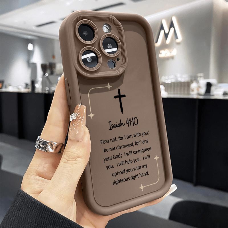 Christian Bible Book Pattern Silicone Phone Case For iPhone 17 16 16e 15 14 13 12 11 Pro Max Plus XS XR X Shockproof Soft Cover