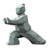 Scultura Tai Chi, Decorazione Compatta di Arti Marziali Kung Fu per Scrivania, Tavolino da Tè e Mensola per Curiosità, Animale da Tè Multifunzionale e Ornamento da Studioso