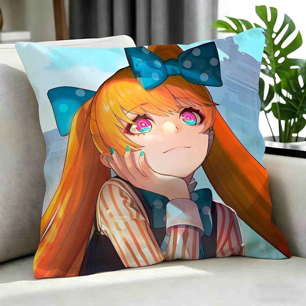 Anime Takt Op. Destiny Cushion Cover Cushion Cover Set 4Pcs 50X50 45X45 40X40 Pillowcase Decorative Sofa Home Decor