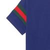 Polo Shirts Men's Blue Polo Collar Moderate 713997-XJETR-4030
