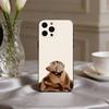 F-Funny Fashion D-Dog Art Phone Case For iPhone 17pro,16,15,14,13,12,11 Plus,Pro Max,XS,Soft Silicone Black Cover