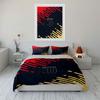 Diagonal lines, Juventus logo. Bedding sets Duvet cover sets Duvet covers Pillowcases(1 * Duvet Cover 2 * Pillowcases without duvet insert)