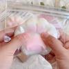 Squeeze Rice Ball Paw Print Bouncy Texture Watery and Stress Relief Relaxing Squeeze Durable Suitable for Children and Gift Toy, Shape, [New Feel!